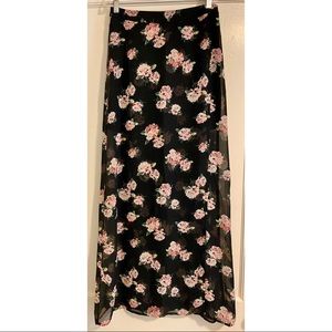 Floral Maxi Skirt